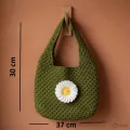 Handmade Crochet Tote Bag for Women | Stylish & Spacious