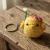 Handmade Crochet Chick Keychain 8 cm Cute Bag Charm