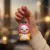 Handmade Crochet Duck Keychain Cute Amigurumi Mini Keyring