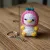 Handmade Crochet Duck Keychain Cute Amigurumi Mini Keyring