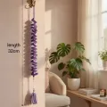 Handmade Spiral Hanging Spinner | Crochet Wall Decor 32cm