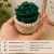 Handmade Crochet Succulent Plant in Pot – Mini Desk Decor 6 cm
