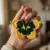 Handmade Crochet Butterfly Keychain 6cm Cute Bag Charm Gift-6cm