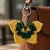 Handmade Crochet Butterfly Keychain 6cm Cute Bag Charm Gift-6cm