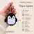 Handmade Crochet Penguin Keychain 7 cm Cute Bag & Key Charm