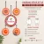 Aipan Art Acrylic Mirror Wall Décor Set of 5 | Self-Adhesive Decorative Mirrors