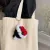 Handmade Crochet Rose Bouquet Keychain | Floral Bag Charm