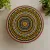 Handmade Mandala Painted Wooden Table 24 Inch Round Coffee Table