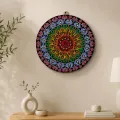Handmade Mandala Wall Decor MDF Art for Home