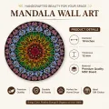Handmade Mandala Wall Decor MDF Art for Home