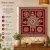 Handmade Aipan Chauka Wall Decor | Traditional Kumaoni Folk Art 46 cm