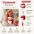 Handmade Crochet Snowman Keychain – Cute 6 cm