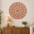 Handmade Neon Mandala Wall Art 24 Inch for Home Decor