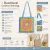 Handmade Crochet Tote Bag – Pastel Granny Square Bag