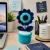 Handmade Crochet Evil Eye Flower Pot Decor 17 cm