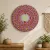 Hand-Painted Aipan Wall Decor – 16 Inch MDF Mandala Art