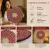 Hand-Painted Aipan Wall Decor – 16 Inch MDF Mandala Art