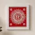 Handmade Aipan Art Wall Frame | Traditional Footprint Décor